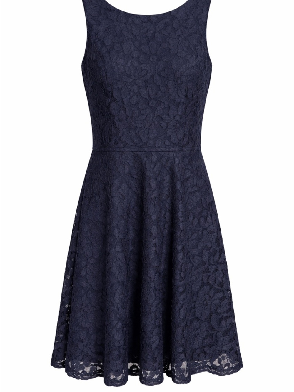 Speechless Navy Blue Evening Dress
